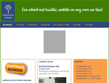 Tablet Screenshot of comeniusschool.info